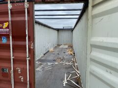 40' Modified Open Top Shipping Container LGEU 432154.3 - 5