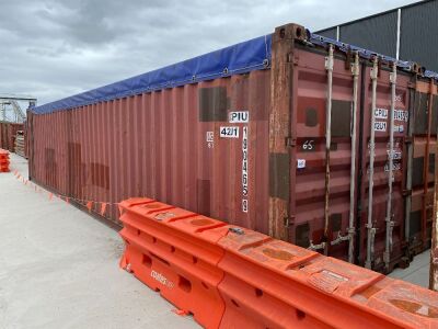 40' Modified Open Top Shipping Container CPIU 190465.9