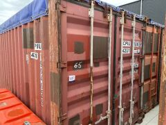 40' Modified Open Top Shipping Container CPIU 190465.9 - 2
