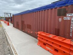 40' Modified Open Top Shipping Container CPIU 190465.9 - 3