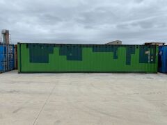 40' Modified Open Top Shipping Container NEBU 190690.5 - 2