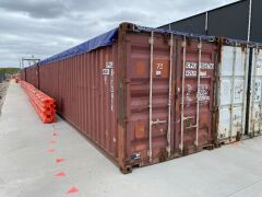 40' Modified Open Top Shipping Container CPIU 190479.3