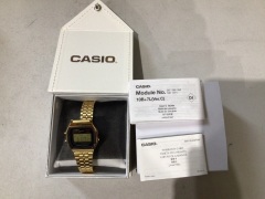 Casio Retro Mens Watch Gold A159WGEA-1DF 3051 - 2