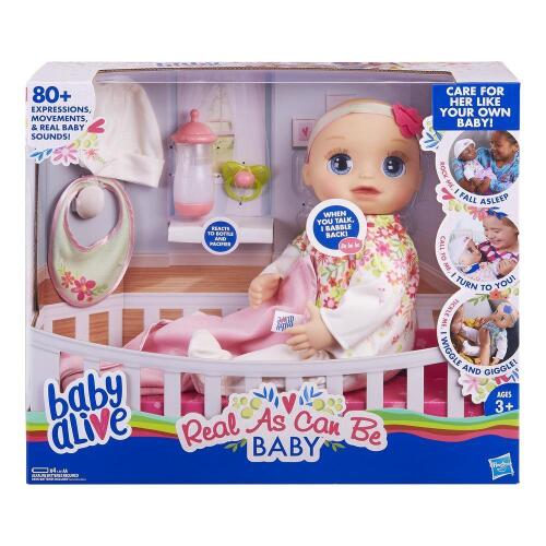 Baby Alive Real as Can Be Baby E2352 2355