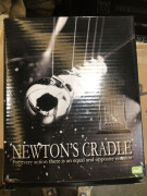 Newton's Cradle With Marble Look Base 14834 - 2