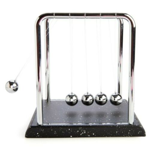 Newton's Cradle With Marble Look Base 14834