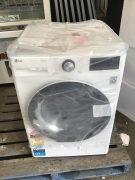 LG Series 9 12kg Front Load Washing Machine with Turbo Clean 360 WV9-1412W *Glass in door is smashed. Needs replacement* - 7