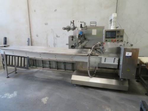 **Reserve now met** 2014 Kotek WX-600 Horizontal Flow Wrapping Machine, 100PPM Capacity