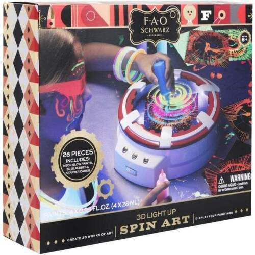 Fao Schwartz Spin Art 3D with LED 15050