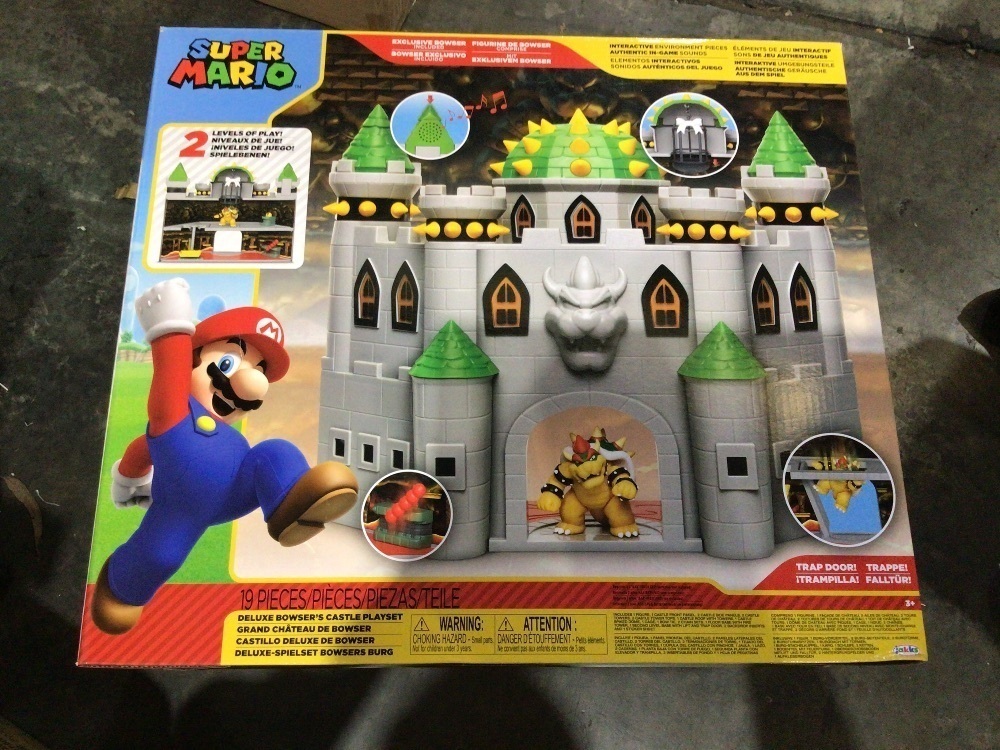 Nintendo 2.5inch Bowser Castle Playset 16512 Hilco Global APAC