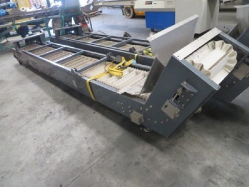 2017 Inclined Elevator, Cleated Belt