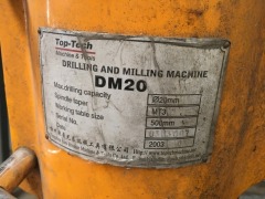 2003 Top-Tech DM20 Drilling & Milling Machine - 2