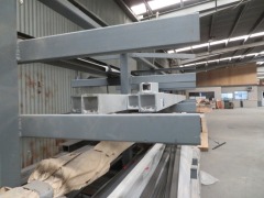 Steel Fabricated Multi Tier Mobile Rack with Extruded Aluminium Stock - 3