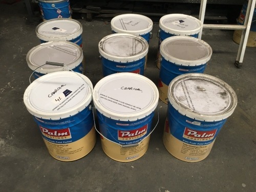 9 x Drums of Palm Coatings 20 Ltr
