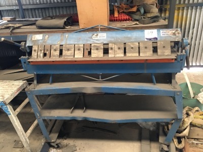 2008 Hafco Metal Master W1.5 x 1220 Pan Brake Folder