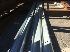 12 x Lengths of Galvanised Perlin's, 7195mm - 2