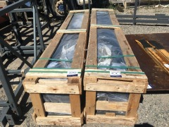 2 x Packs of Laminated Glass, 19.52mm, 42 x Sheets, 2885 x 459mm