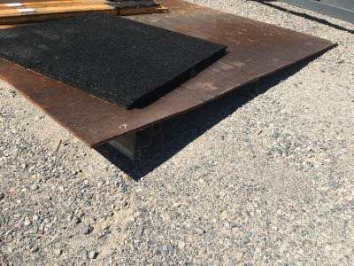 Fabricated Container Ramp, 2200 x 2400 x 12mm