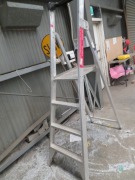 Aluminium Platform Ladder, Platform: 1200mm H - 2