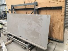 Mobile Window Stillage, Steel Fabricated