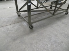 Mobile Work Bench, Steel Fabricated, 2500 x 1200 x 1100mm H - 2