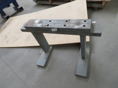 Quantity of Steel Fabricated Stands, various sizes & types - 3