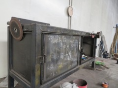 Welding Fabrication Bench, Steel Frame, - 3