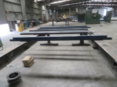 2 x Heavy Duty Steel Fabricated Stands - 2