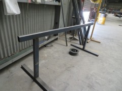 Work Bench with Vice, Bench Steel Frame Top - 3
