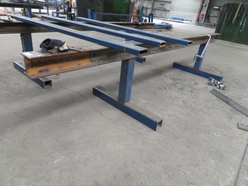 2 x Heavy Duty Stands, Steel Fabricated