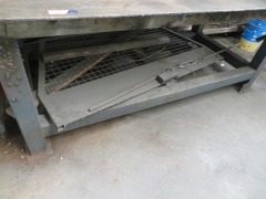 Welders Bench, Steel fabricated - 2