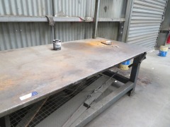 Welders Bench, Steel fabricated - 3