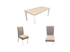 Venetian Dinning Table & 6 x Chairs