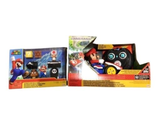 Nintendo Bundle Mariokart + 2.5inch 5 Piece Mario Set