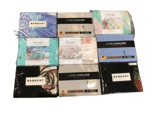 Assorted bed sheets double and queen