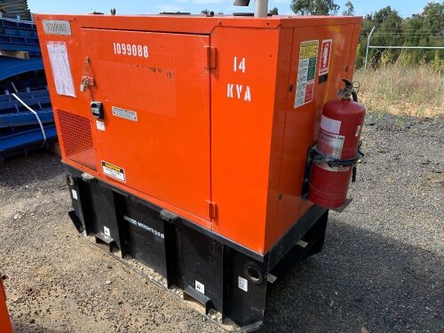 2011 FG Wilson 14Kva Generator *RESERVE MET*