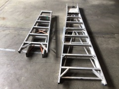 Set of 2 ladders 3 meter and 1800 - 3