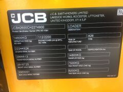 UNRESERVED 2017 JCB 426HT Articulated Wheel Loader, 5700hrs - 15