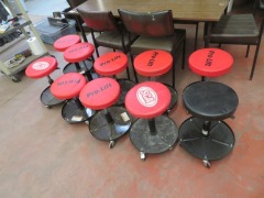 stools, table, kitchen chairs, whiteboard - 4