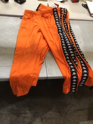 4 x Medium Kappa Pants orange