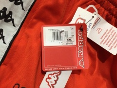 4 x XXL Kappa orange pants - 2