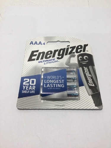 10 x 4 Energizer Ultimate Lithium AAA Batteries