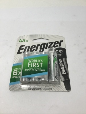 9 x 4 packs Energizer Recharge Extreme AA Batteries