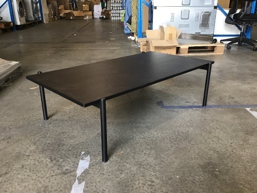 Black Coffee Table - 1110x650x320h mm