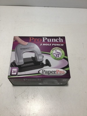 Carton AMAX PaperPro 2hole punch