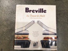 Breville the Toast & Melt 4 Slice Sandwich Press BSG540BSS - 2