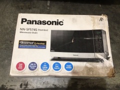 Panasonic Flatbed Microwave Oven NNSF574SQPQ - 2