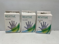 Revitive Gloves - 2x Large REVGL & 1x Small - 2