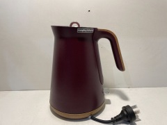 Morphy Richards 100017 Aspect Cork Maroon Kettle *(1st Image GUIDE ONLY - UNBOXED)* - 2