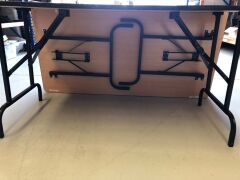Quantity of 5 x Foldable Tables - 2